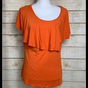 Super cute women’s orange top